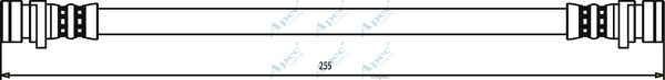 APEC BRAKING Тормозной шланг HOS3219